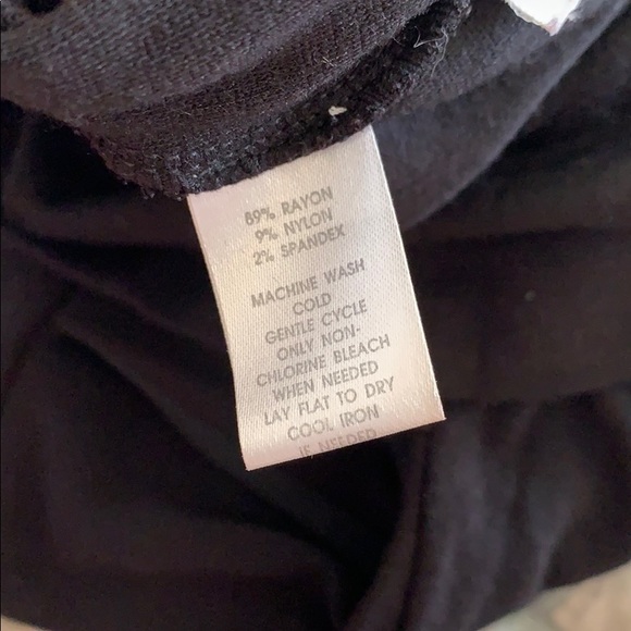 LOFT Black comfy midi career dress 0 - Picture 5 of 5